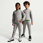 Dark Grey Heather/Blanc
