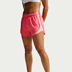 Shorts de correr Dri-FIT de tiro medio con forro de ropa interior para mujer Nike Tempo