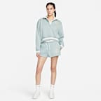Nike Sportswear Phoenix Fleece Heritage Women's Oversized 1/2-Zip Crop Sweatshirt