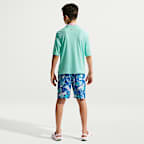 Nike Swim Hydroguard Big Kids' (Boys') Dri-FIT UV Short Sleeve Top