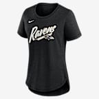 Baltimore Ravens Primetime Women's Nike NFL T-Shirt - Black