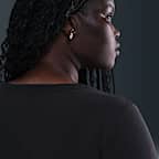 Nike Sportswear Chill Knit Crop top entallat de màniga llarga (Talles grans) - Dona