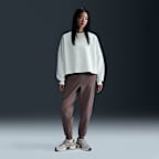 Nike 24.7 ImpossiblySoft Women's Dri-FIT Oversized Crew-Neck Top
