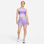 Nike Dri-FIT Swoosh Women's Cropped Running Tank Top