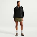 Nike Sportswear Phoenix Fleece Women's Oversized Graphic Polo Top