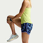 Nike Tempo Women's Mid-Rise 3" Brief-Lined Printed Running Shorts