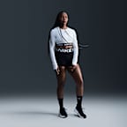 Γυναικεία μακρυμάνικη crop μπλούζα Dri-FIT Nike Pro