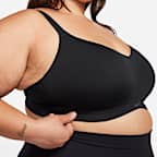 Nike Alate Minimalist Sport-BH mit Polster und leichtem Halt