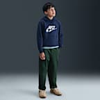 Μπλούζα με κουκούλα Nike Sportswear Club Fleece για μεγάλα παιδιά