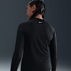 Playera de manga larga Dri-FIT UV para niña talla grande Nike Swim Hydroguard