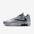 Metallic Silver/White/Wolf Grey/Black