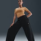Nike Sportswear Women's Mid-Rise Wide-Leg Track Pants