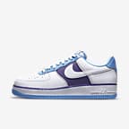 Nike Air Force 1 '07 LV8 男鞋 - 白色/Coast/Field Purple/白色