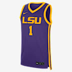 LSU Tigers Replica Men's Nike College Basketball Jersey