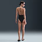 Nike Swim Women's Terry Texture Y-Back One Piece