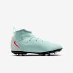 Nike Jr. Phantom Luna 2 Academy Little/Big Kids' Artificial-Grass High-Top Soccer Cleats