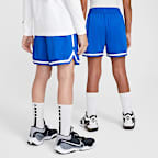 Shorts de básquetbol de 13 cm para niños talla grande Nike DNA