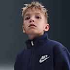 나이키 리틀키즈 쿼터집 긴팔 탑