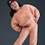 Nike Sportswear Older Kids' (Girls') Oversized Fleece Trousers