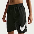 Shorts de playa o alberca con forro de ropa interior de 18 cm para niño talla grande Nike Swim Breaker