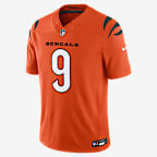 Joe Burrow Cincinnati Bengals Men's Nike Dri-FIT NFL Limited Jersey - Orange