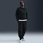 Sudadera de cuello redondo de tejido Fleece con detalles reflejantes para hombre Nike Tech