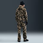 Nike Tech fleecebroek met camouflageprint met open zoom voor heren