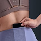 Shorts de ciclismo de tiro alto de 13 cm para mujer Nike Zenvy