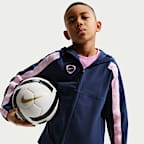 Chamarra de fútbol de tejido Woven Repel para niños talla grande Nike Energy