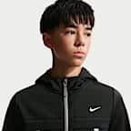 Nike Sportswear City Utility Older Kids' Full-Zip Hoodie