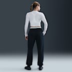 Crop top ajusté à manches longues Nike Sportswear Chill Knit pour femme