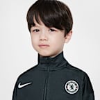 Chelsea F.C. Strike Younger Kids' Nike Dri-FIT Football Knit Tracksuit