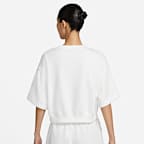 เสื้อแขนสั้นผ้าเฟรนช์เทรีผู้หญิง Nike Sportswear City Utility