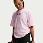 Playera de corte cuadrado para mujer Nike Wrestling