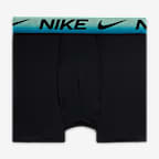 Ropa interior hasta la pretina para niños talla grande (paquete de 3) Nike Dri-FIT Ombre