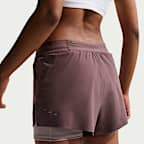 Nike Swift Women's Dri-FIT Mid-Rise 2-in-1 Running Shorts