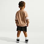 ナイキ スポーツウェア イン ザ ゾーン ベビー フレンチテリー オーバーサイズ クルーネック