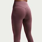 Leggings de cintura alta sin costura delantera de largo completo para mujer Nike Universa