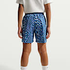 Shorts de entrenamiento Dri-FIT de tejido Woven para niño talla grande Nike Multi
