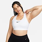 Nike Swoosh High Support verstellbarer Sport-BH ohne Polster für Damen
