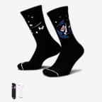 Chaussettes mi-mollet épaisses Nike Everyday Plus Cushioned (2 paires) - Multicolore