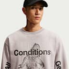 나이키 ACG '터프 플리스' 남성 써마 핏 풀오버 크루넥 스웻셔츠