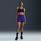 Nike Swoosh-sports-bh med medium støtte uden indlæg til kvinder