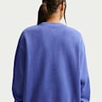 Sudadera oversized de cuello redondo para mujer Nike Sportswear Phoenix Fleece