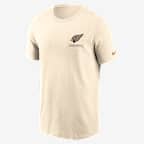 Playera Nike de la NFL para hombre Arizona Cardinals Essential Vintage Mod - Natural