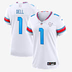Tank Dell Houston Texans Rivalries Collection Women's Nike NFL Game Jersey - White