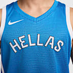 Maglia da basket Nike Grecia Limited da uomo – Road