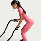 Nike Universa Women's High-Waisted 7/8 Leggings with No Front Seam