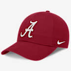 Gorra universitaria Nike ajustable para hombre Alabama Classic Club - Carmesí team