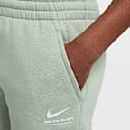 Nike Sportswear cargoshorts van fleece voor jongens